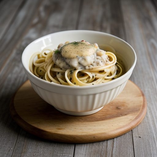 Dobi's Linguini & White Clam Sauce recipe image