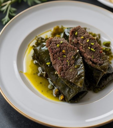 Dolmas With Lamb recipe image