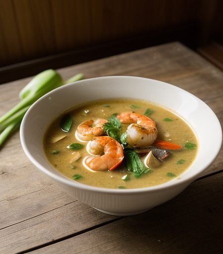 Dom Yam Gung (Thai Shrimp Soup recipe image