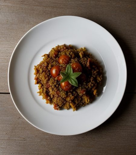 Domatorizo Pilafi (Tomato Pilaf recipe image