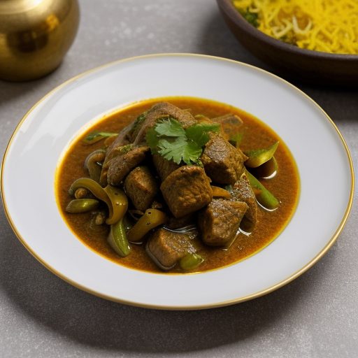 Dopiaza - (Pork Curry With Onions recipe image
