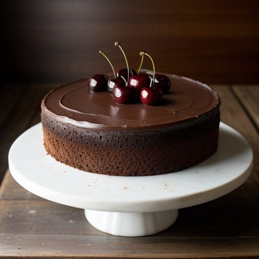 Doris McFatridge's Chocolate-Cherry Cake recipe image