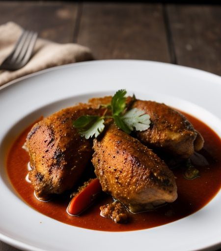 Dorowat - Ethiopian Spicy Braised Chicken recipe image