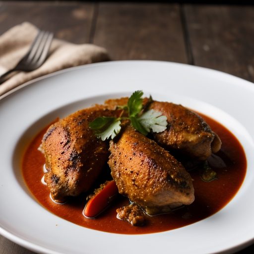 Dorowat - Ethiopian Spicy Braised Chicken recipe image