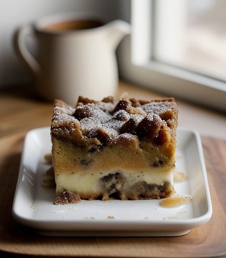 Double-Boiler Bread Pudding recipe image