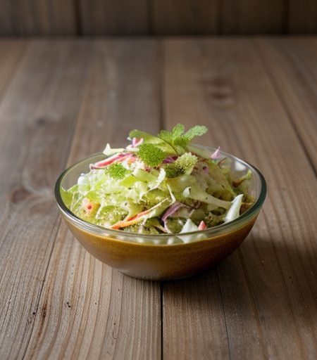 Double Cabbage Coleslaw recipe image