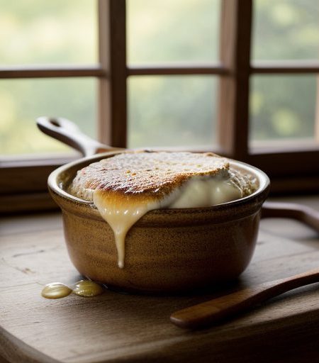Double Cheese French Onion Soup recipe image