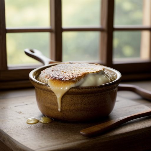 Double Cheese French Onion Soup recipe image
