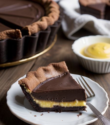 Double Chocolate Chess Pie recipe image