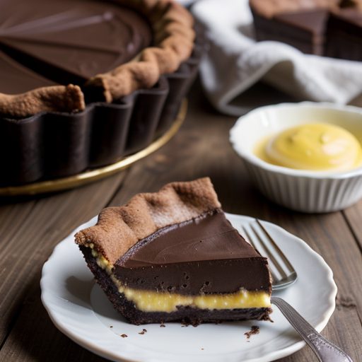 Double Chocolate Chess Pie recipe image