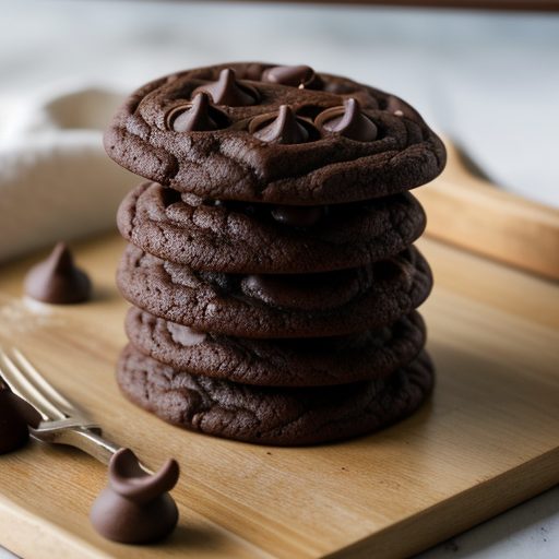 Double Chocolate Chip Cookies recipe image
