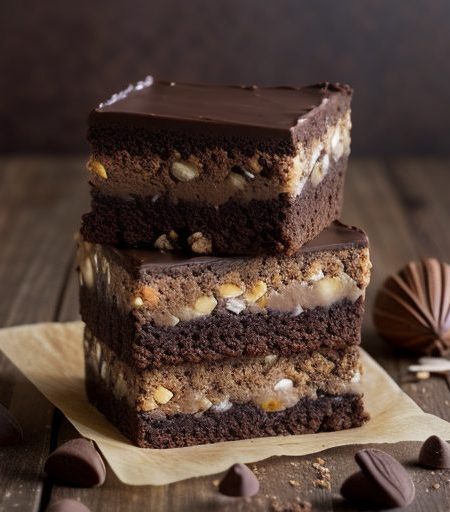 Double Chocolate Fantasy Bars recipe image