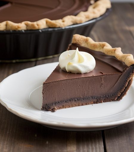 Double Chocolate Pie recipe image