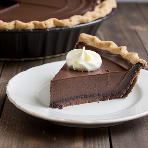 Double Chocolate Pie recipe image