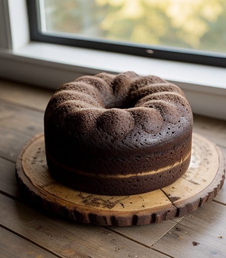 Double Chocolate Pound Cake recipe image