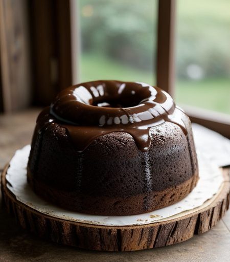 Double Chocolate Pound Cake recipe image