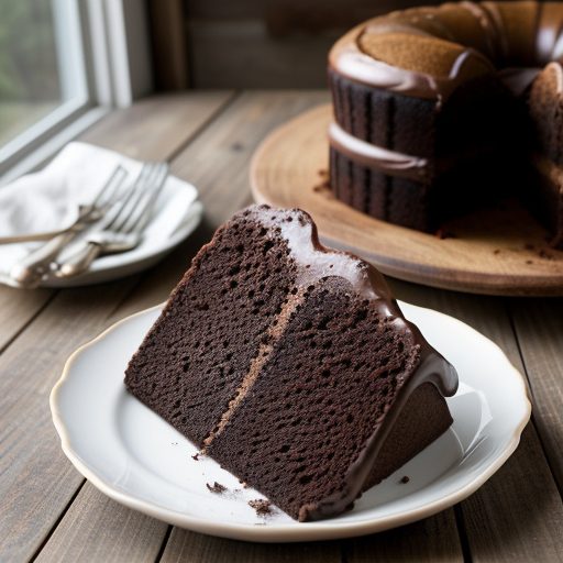 Double Chocolate Pound Cake recipe image