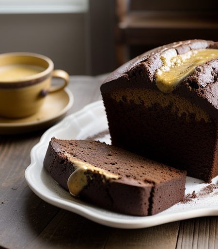 Double Chocolate Pound Cake recipe image