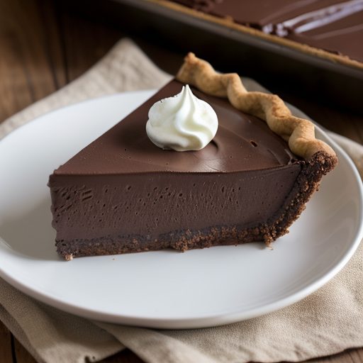 Double Chocolate Pudding Pie recipe image