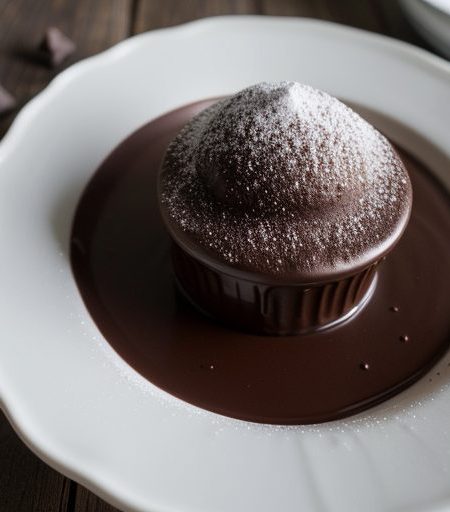 Double Chocolate Satin Pudding recipe image