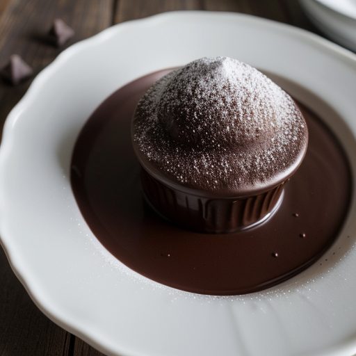 Double Chocolate Satin Pudding recipe image