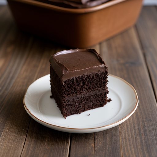 Double Chocolate Snack Cake recipe image