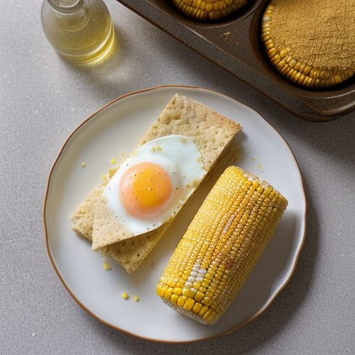 Double Corn Brunch Bake (Ovo Lacto recipe image