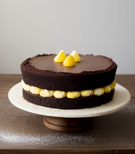Double Decadent Brownie Torte recipe image