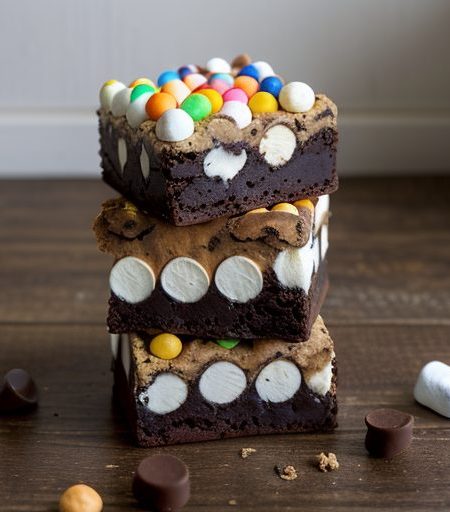 Double Decker Brownies recipe image