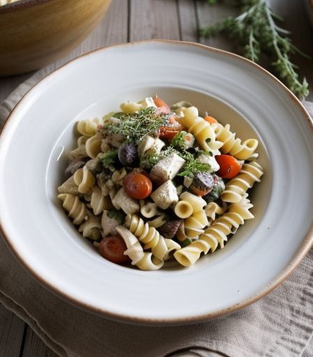Double Decker Pasta Salad recipe image