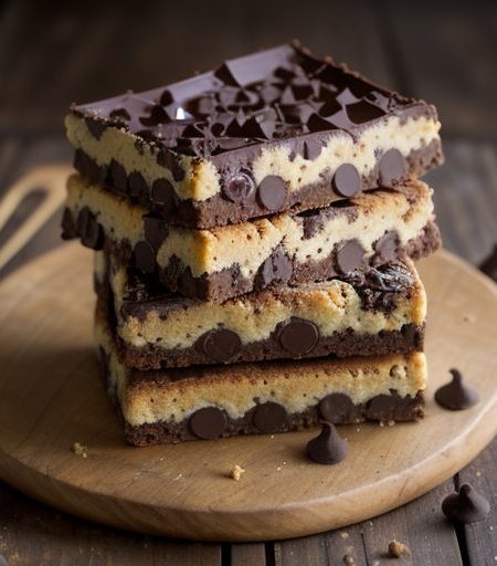 Double Delicious Chocolate Chip Bars recipe image