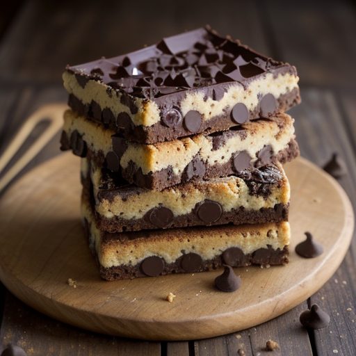 Double Delicious Chocolate Chip Bars recipe image