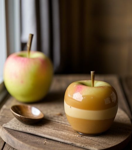 Double Dipped Gourmet Caramel Apples recipe image