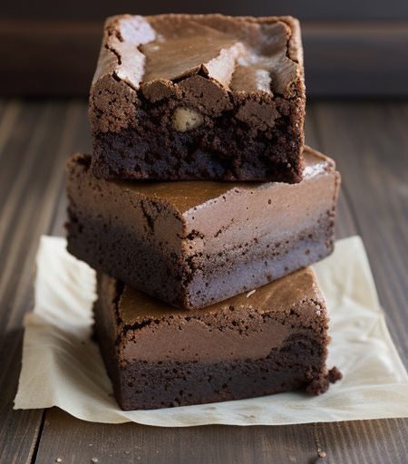 Double Fudge Brownies recipe image