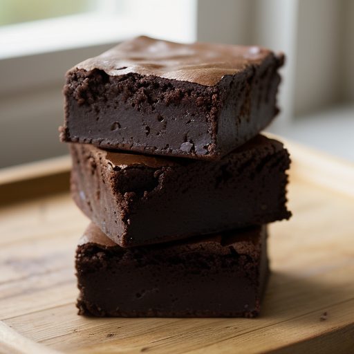 Double Fudge Saucepan Brownies recipe image
