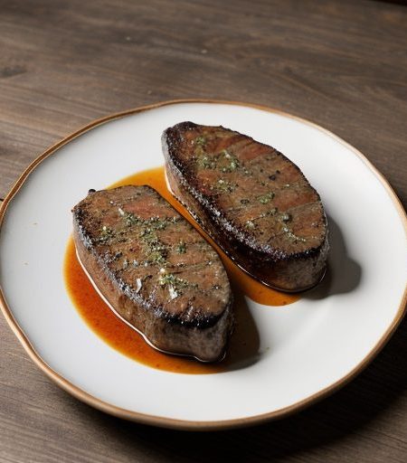 Double-Hot Chile Steaks recipe image