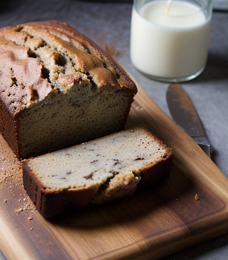 Double-Nutted Banana Bread recipe image