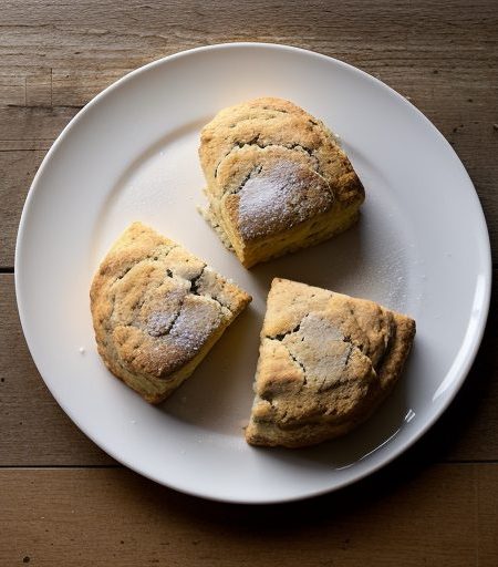 Double Orange Scones With Orange Butter recipe image