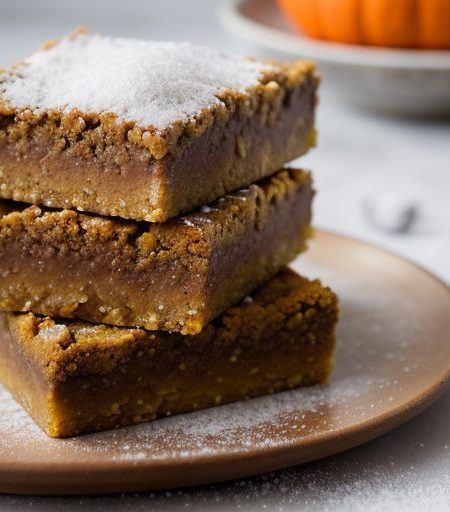 Double Quick Pumpkin Bars recipe image