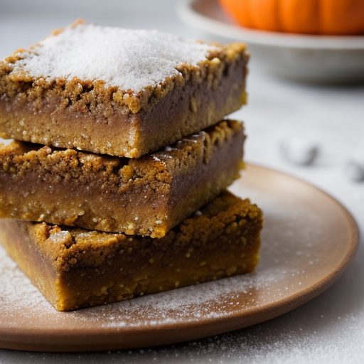 Double Quick Pumpkin Bars recipe image