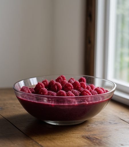 Double Raspberry Salad recipe image