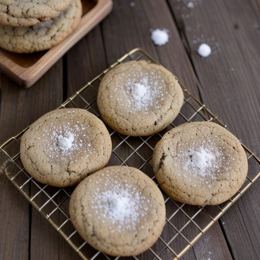 Double-Treat Walnut Cookies recipe image