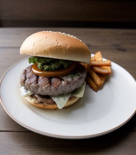 Down Home Grilled Hamburgers recipe image