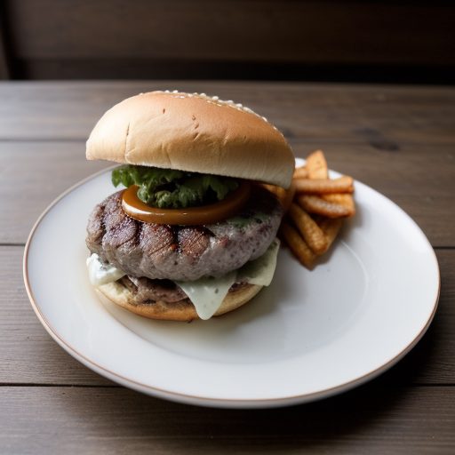 Down Home Grilled Hamburgers recipe image
