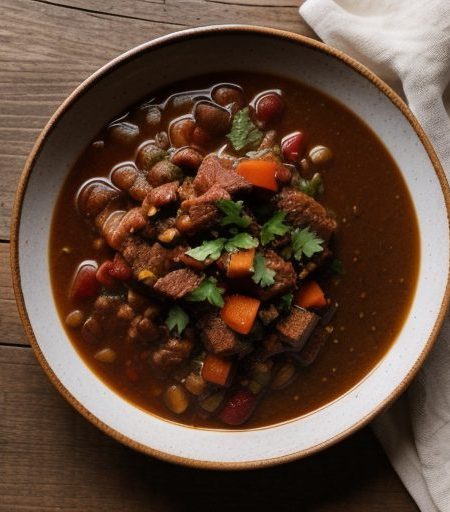 Down Home Vegetable Chili recipe image