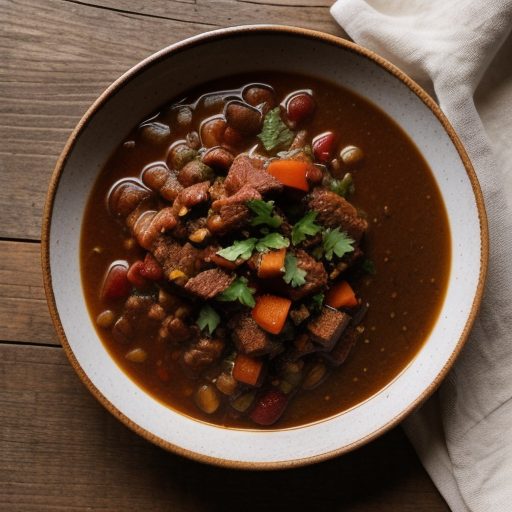 Down Home Vegetable Chili recipe image