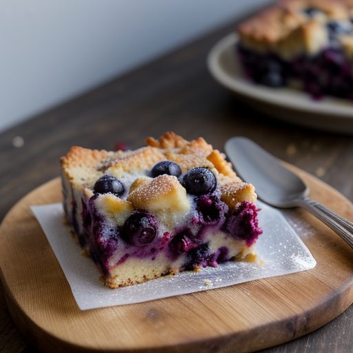 Downeast Blueberry Bread Pudding recipe image