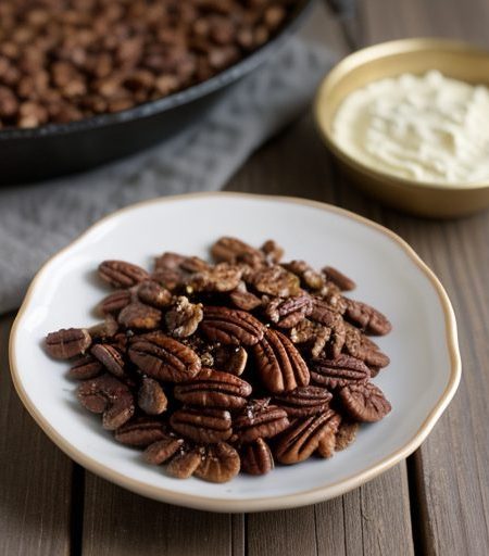Dr. Pepper Glazed Pecans recipe image