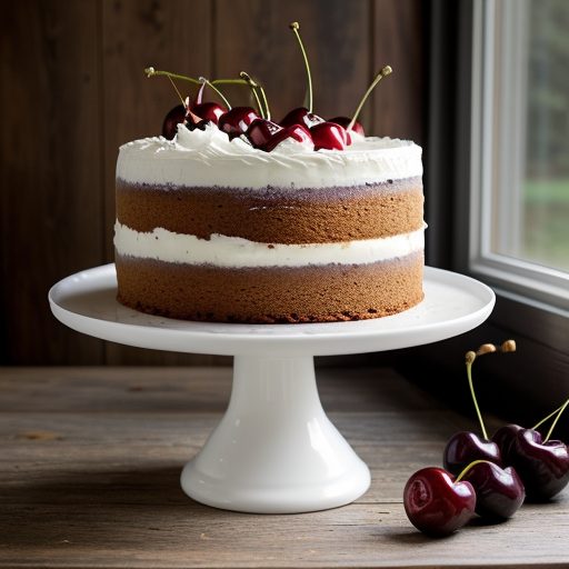 Dr. Pepper Cherry Marshmallow Cake recipe image