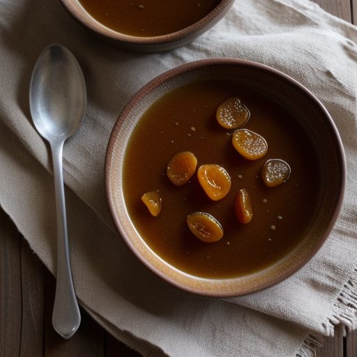 Dried Apricot Sauce With Galiano recipe image